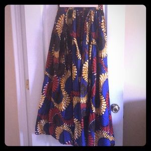 Beautiful African Print Skirt!
